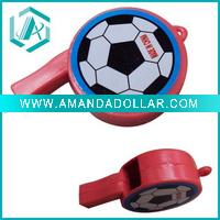 Wholesale sports promotion plastic whistle