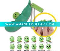 Edamame keyring