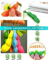 Edamame keyring