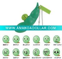Wholesale Edamame keyring
