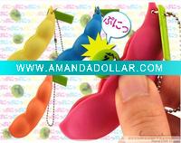 Edamame keyring