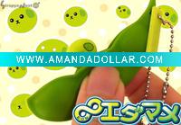 Edamame keyring