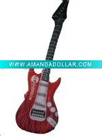 Wholesale hot pvc inflatable guitar toy