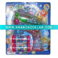 6 Light Flashing Bubble Gun