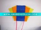 three colours advertising mini kite