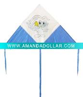triangle kite with printing