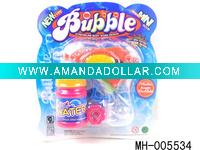 Wholesale Friction Transparent Bubble Gun MH-005534