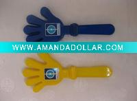 Wholesale plastic hand clapper for party and game,cheering clapper, noise maker