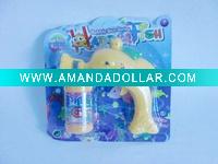 B/O Plastic Dolphin Bubble Toy