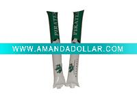 Wholesale PE inflatable stick;thunderstix; bang stick; cheering stick;noise maker
