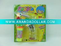 B/O Transparent Bubble Gun with light