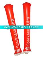 Wholesale air bang stick; cheering stick;inflatable stick