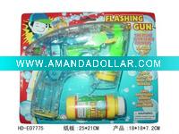 Wholesale B/O bubble gun with light and music