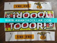 Inflatable cheering stick