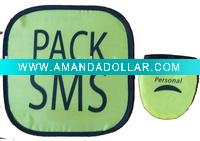 Wholesale High-quality polyester nylon folding Frisbee/nylon frisbee/foldable frisbee