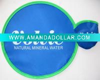 Wholesale Folded polyester frisbee