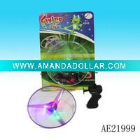 pull line flying saucer