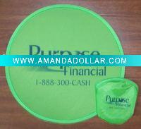 Wholesale High-quality polyester nylon folding Frisbee/nylon frisbee/foldable frisbee