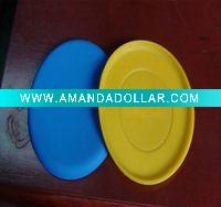 Wholesale Colourful silicone flying frisbee for children