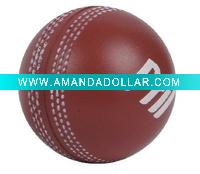 PU stress cricket ball