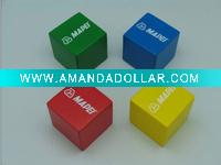 Wholesale mini pu cube stress toy(polyurethane foam)