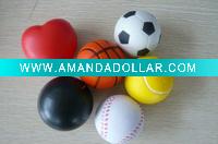 Wholesale Hot Sell PU Stress Ball/Rubber Bouncing Ball