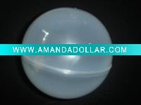 Wholesale plastic hollow ball with 10 cm in diameter