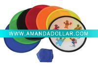 Folding Nylon Frisbee/frisbee/flying disc