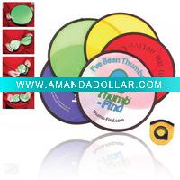 Wholesale plastic toy frisbee GL3604A