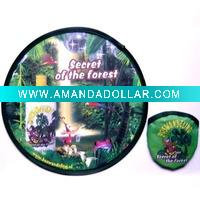 BT-0980 promotion plastic foldable frisbee