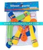Wholesale popular triangle frisbee toy