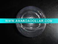 Wholesale plastic hollow ball with 8 cm in diameter for open