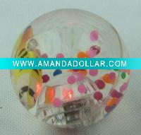 Crystal bouncing ball