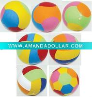 Wholesale colorful promotional fabric toy ball for kids