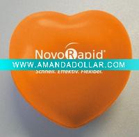 Wholesale Promotional PU Heart Shape Stress Ball