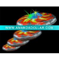 Wholesale flashing frisbee/flying disc/plastic frisbee