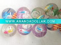 fish bouncing ball glitter ball