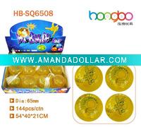 Wholesale Glitter led water bouncy ball with glitter