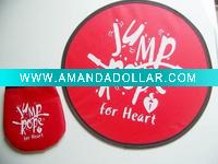 Wholesale foldable nylon frisbee