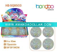 Wholesale TPU ribbon high bouncy water ball with led
