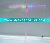 Spinning flying LED