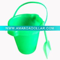 Wholesale plastic sand buckets with shovels