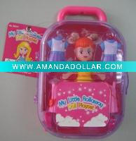 Wholesale plastic doll set