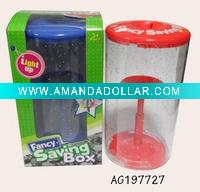 Wholesale supply plastic fancy saving box w/light
