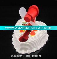 Wholesale 2011 New product cake toy fan HJ038097