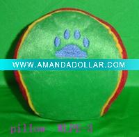 Wholesale plush dog ball pet play toy