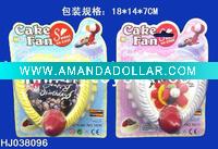 2011 New item cake gift fan HJ038096