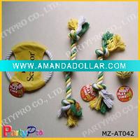 Wholesale attractive cotton rope dog toy set