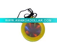 LED flashing round tunnel light toy