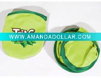 nylon frisbee in pouch
